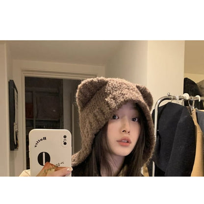 Bear Ear Knit Beanie