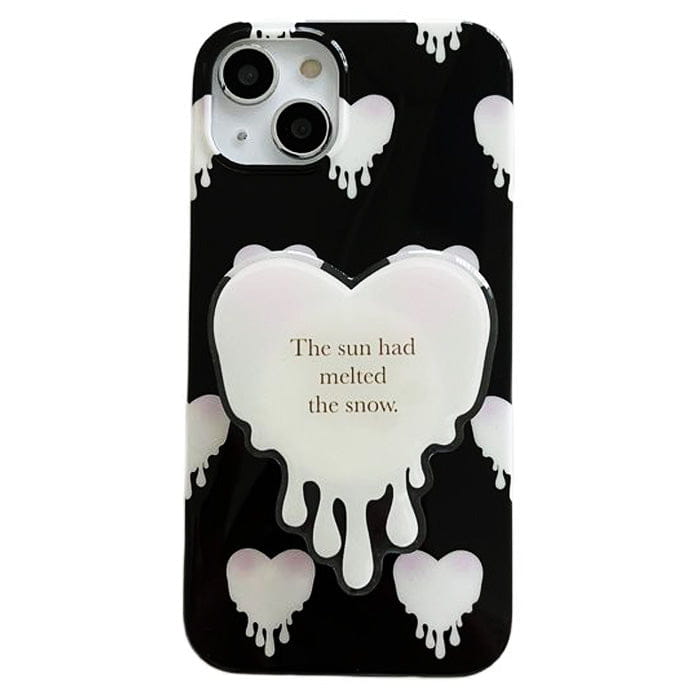 Black and White Heart iPhone Case - 7 / 2 - IPhone