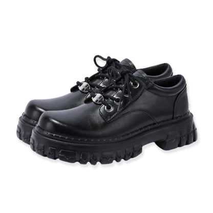 Black Chunky JK Mary Janes Shoes - 1 / 34