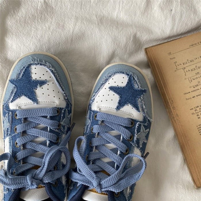 Blue Jeans Star Sneakers