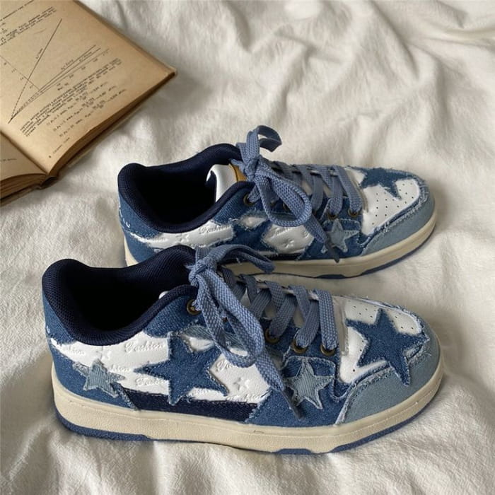 Blue Jeans Star Sneakers