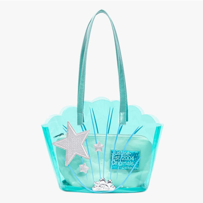 Blue Shell Transparent Bag - Standart / Bags