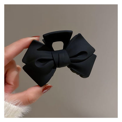 Bow Acrylic Hair Clamp