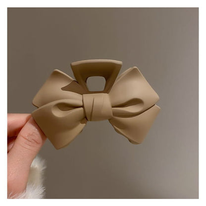 Bow Acrylic Hair Clamp