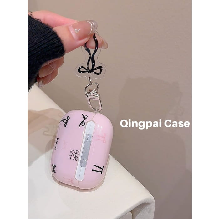 Bow AirPods / Pro Earphone Case Skin / Charm / Set