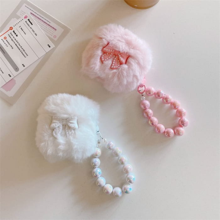 Bow Chenille AirPods / Pro Earphone Case Skin