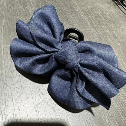 Bow Fabric Hair Claw