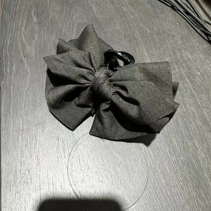 Bow Fabric Hair Claw