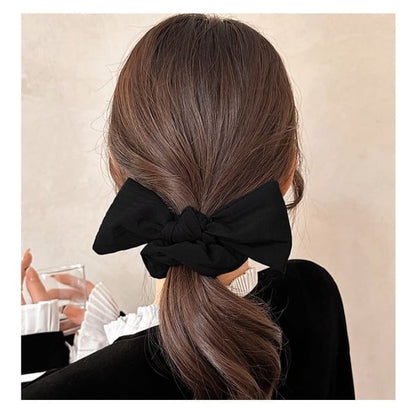 Bow Fabric Scrunchie / Plain