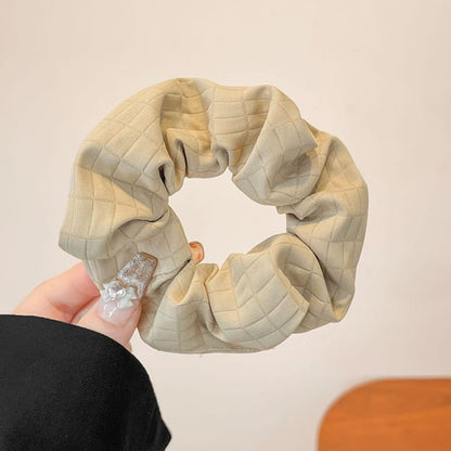 Bow Fabric Scrunchie / Plain