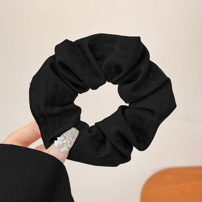 Bow Fabric Scrunchie / Plain