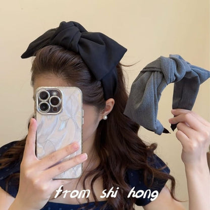 Bow Hair Clip / Headband