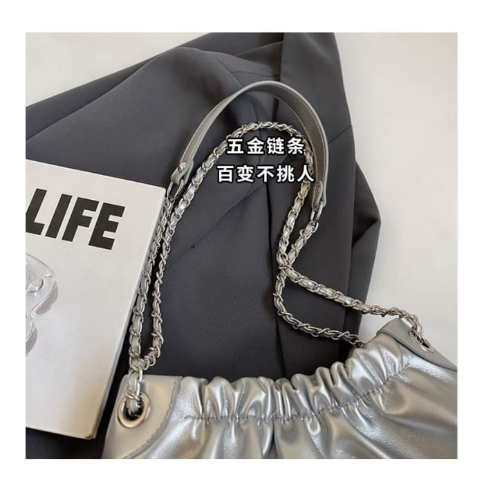 Bow Heart Chain Shoulder Bag