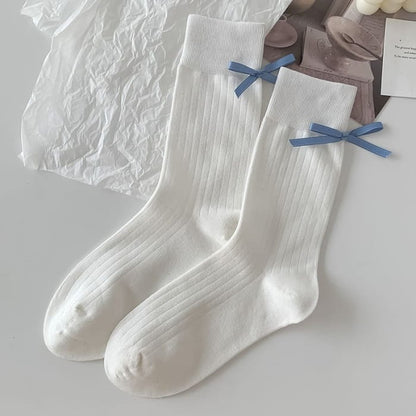 Bow Socks Set