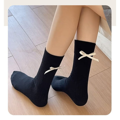 Bow Socks Set