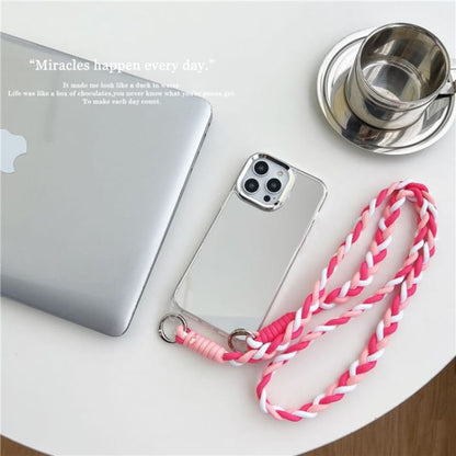 Braided Lanyard Phone Case - iPhone 15 Pro Max / Plus / 14