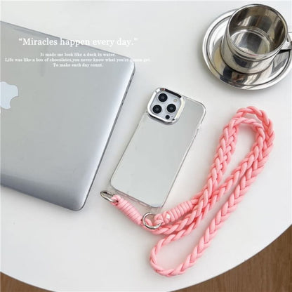 Braided Lanyard Phone Case - iPhone 15 Pro Max / Plus / 14