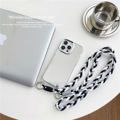 Braided Lanyard Phone Case - iPhone 15 Pro Max / Plus / 14