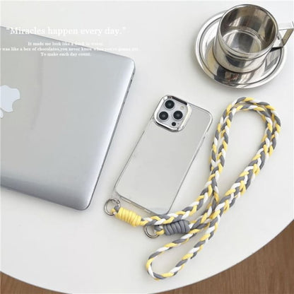 Braided Lanyard Phone Case - iPhone 15 Pro Max / Plus / 14