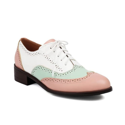 Brogue Lace - Pink / 35