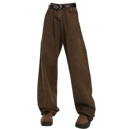 Brown Casual Jeans - XS