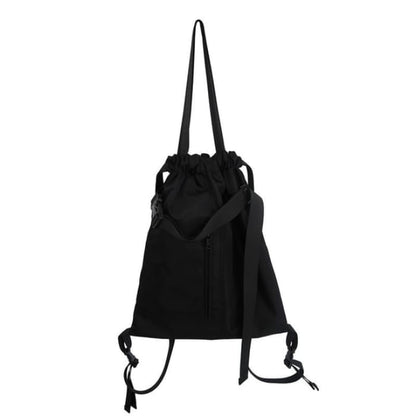 Buckled Backpack - Black / One Size