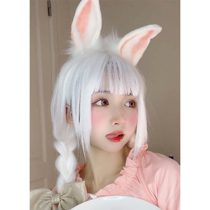 Bunny Ears Tail Headband Accessory