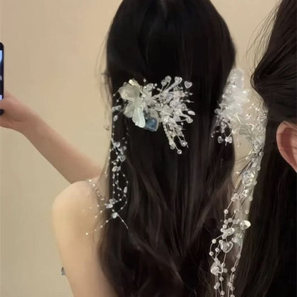 Butterfly Bead Hair Clip