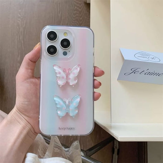 Butterfly Phone Case - iPhone 15 Pro Max / Plus / 14 / 13