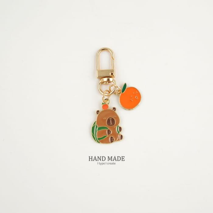 Capibara Key Chain / Bag Charm - H270 / One Size