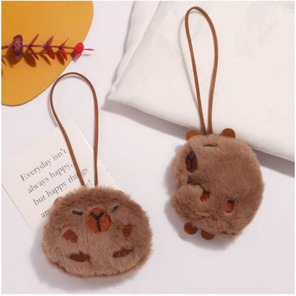 Capybara Chenille Bag Charm (Various Designs)