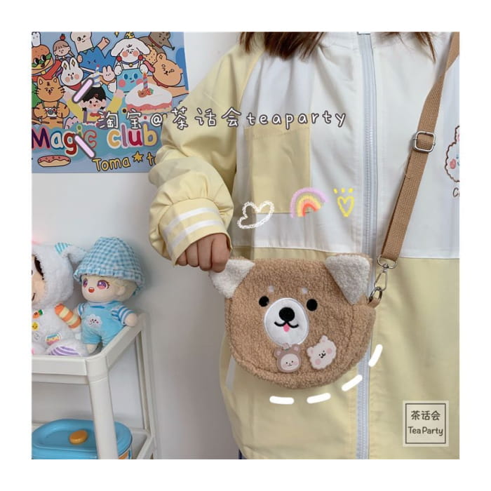 Cartoon Crossbody Bag / Charm / Set - handbag