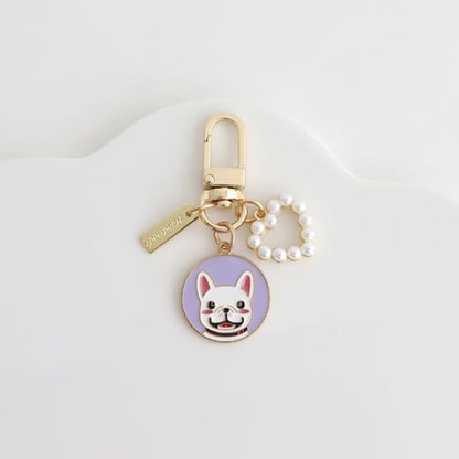 Cartoon-Dog Key Ring - Bull / One Size