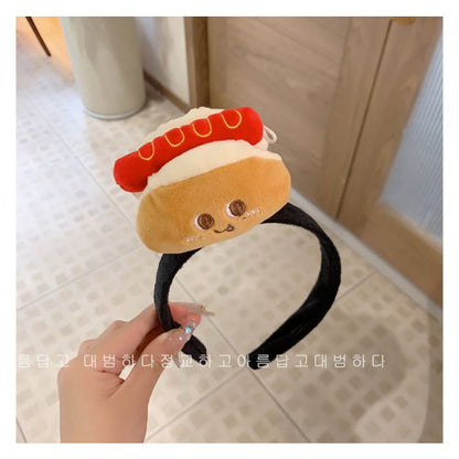 Cartoon Fast Food Chenille Headband