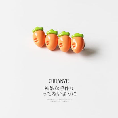 Cartoon Hair Clip - 1#Carrot / One Size