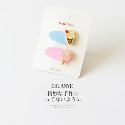 Cartoon Hair Pin Set - 2# / One Size