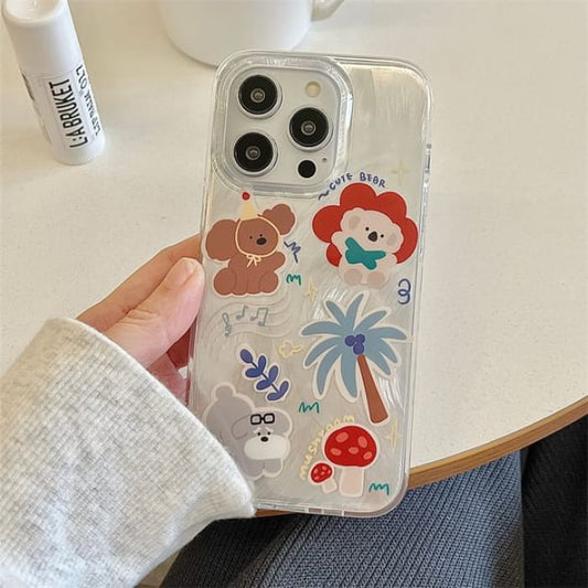 Cartoon Phone Case - 15 Pro Max / 14 / 13 / 12 / 11