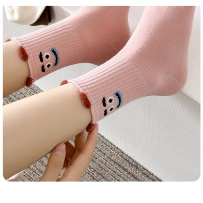 Cartoon Print Socks Set