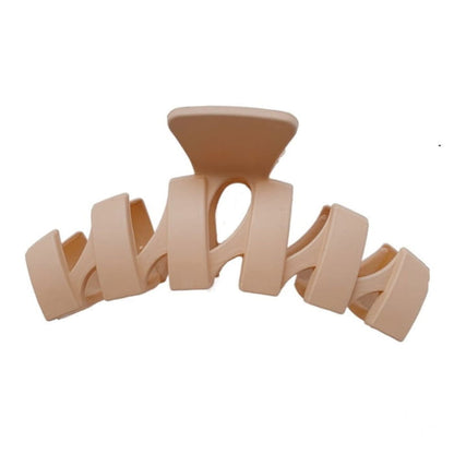 Casual Color Hair Claw - Standart / Beige - Other