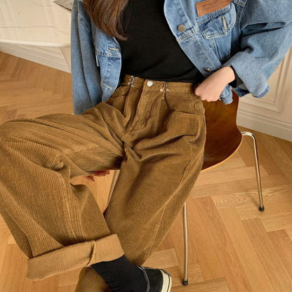 Casual Outfit Cord Pants