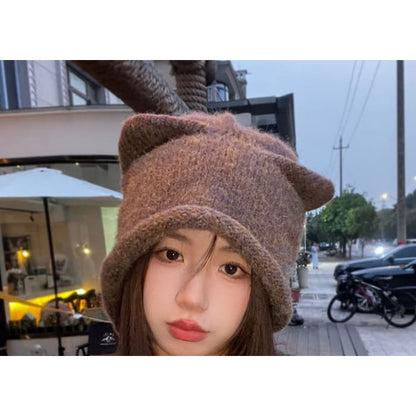 Cat Ear Earflap Hat