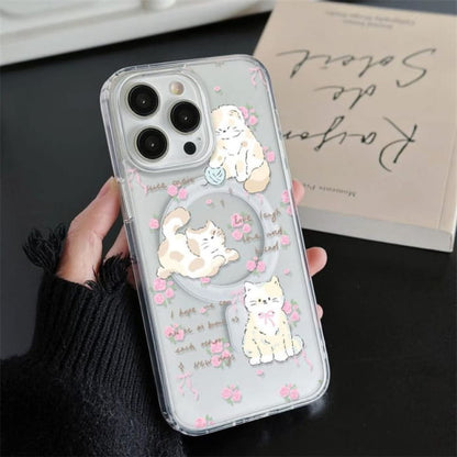 Cat Magnetic (Compatible with MagSafe) Phone Case - iPhone