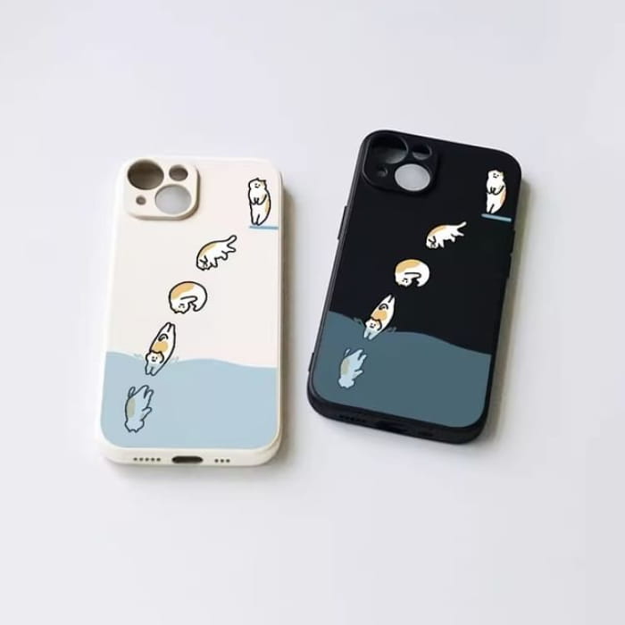 Cat Phone Case - iPhone 15 Pro Max / Plus / 14 / 13 / mini