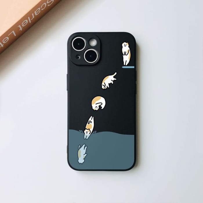 Cat Phone Case - iPhone 15 Pro Max / Plus / 14 / 13 / mini