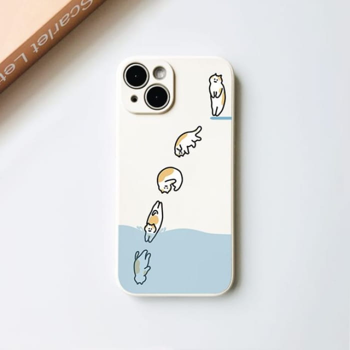 Cat Phone Case - iPhone 15 Pro Max / Plus / 14 / 13 / mini