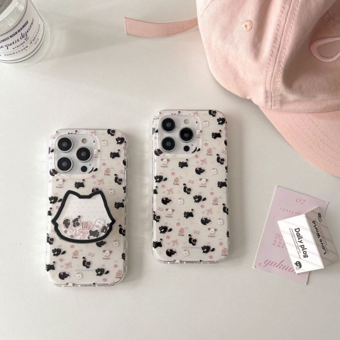 Cat Phone Case - iPhone 16 Pro Max / Plus / 15 / 14 / 13