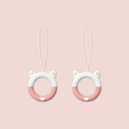 Cat Silicone Phone Charm / Set - Accessories