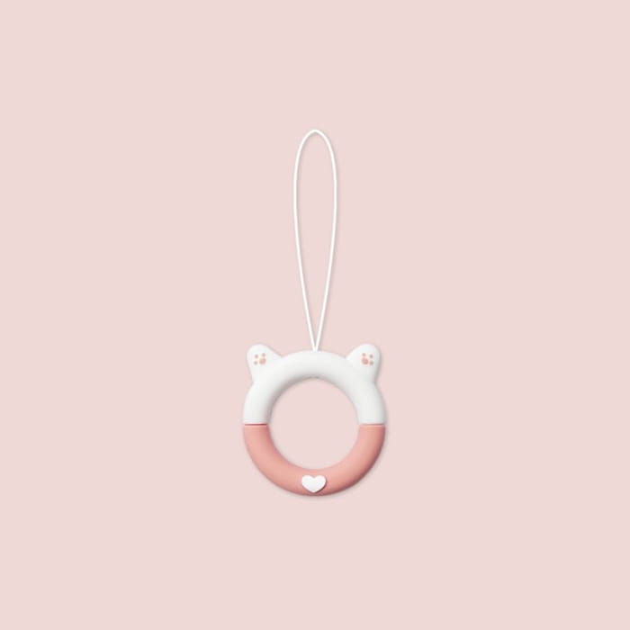 Cat Silicone Phone Charm / Set - Accessories