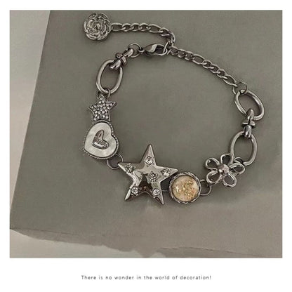 Chained Star Bracelet