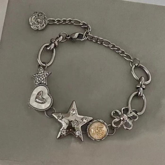 Chained Star Bracelet